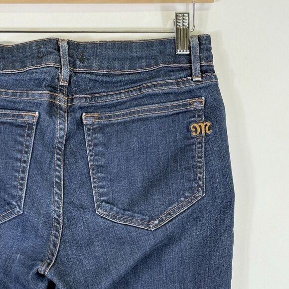 Miss Me Womens‎ 27 Plain Pocket Skinny Medium Wash Low Rise Blue Denim Jeans - Picture 6 of 8